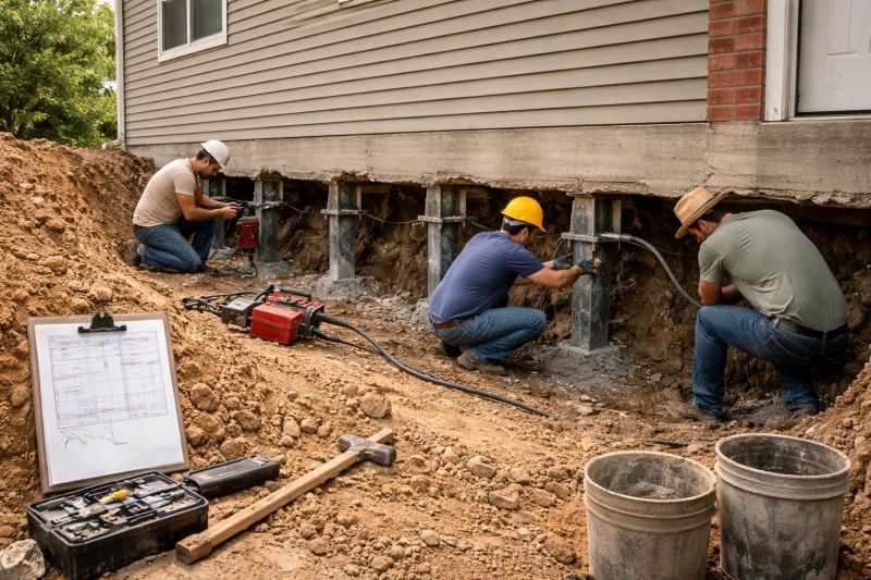 Top Concrete Foundation Repair Companies in Chelsea, MI